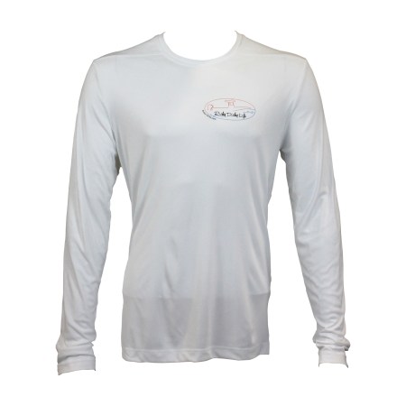 White Long Sleeve Logo T-Shirt