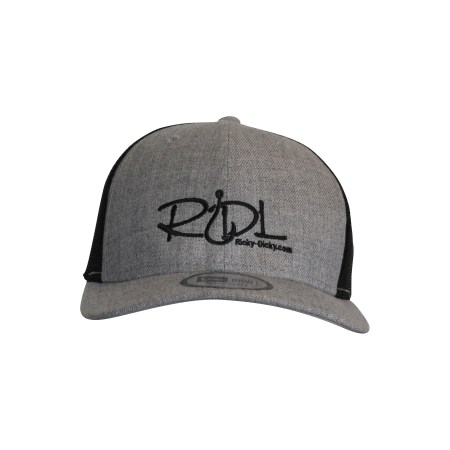 Gray and Black RDL Hat